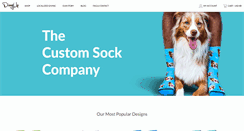 Desktop Screenshot of divvyupsocks.com